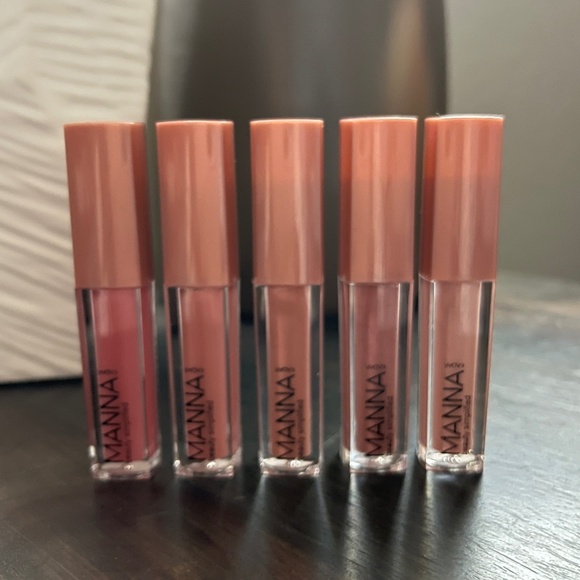 Manna Kadar LipLocked Priming Gloss Stain Set of 5 NEW - Picture 2 of 10